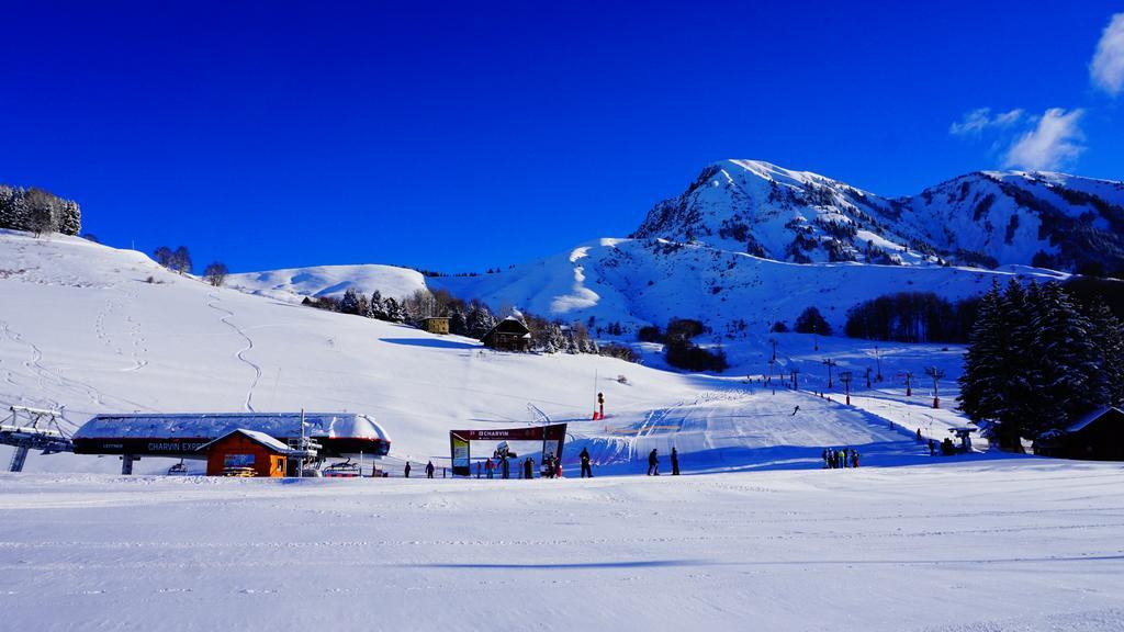 Residence Goelia Les Chalets Des Ecourts Saint-Jean-d'Arves Eksteriør billede