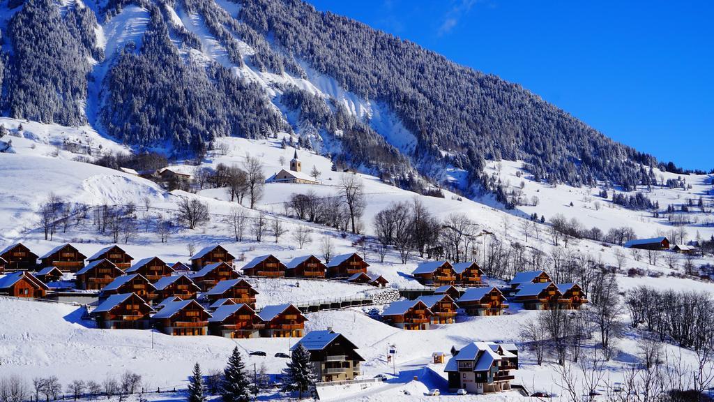 Residence Goelia Les Chalets Des Ecourts Saint-Jean-d'Arves Eksteriør billede